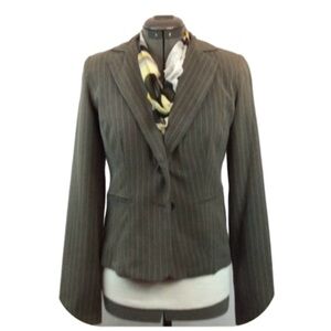 MY MICHELLE Gray Pin-stripe Jacket Size S NWT!